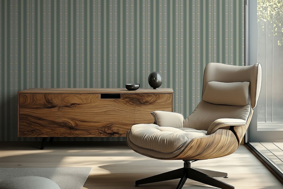 Afbeeldingen van Kleurcombinatie Estelle Stripe Green - 1037101-02 - 04999-01